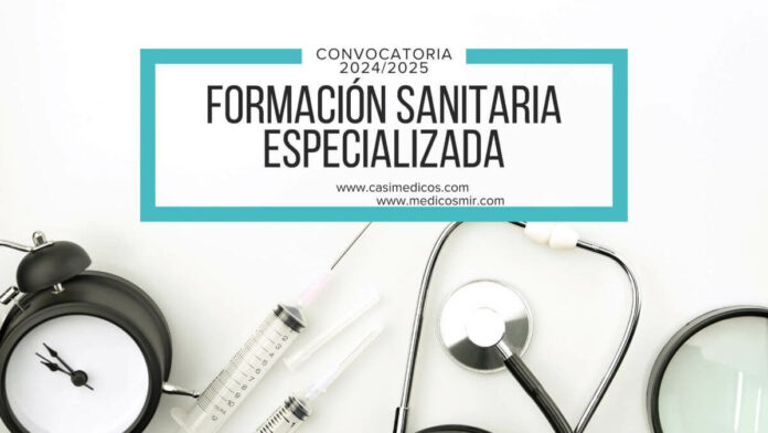 pruebas selectivas de Formación Sanitaria Especializada 2024-2025