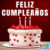 Feliz Cumple Happy Birthday GIF by Lucas and Friends by RV AppStudios Feliz Cumple Happy Birthday GIF by Lucas and Friends by RV AppStudios