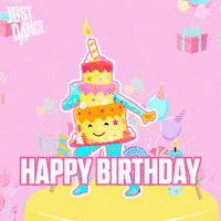 Happy Birthday Dancing GIF by Just  Dance Happy Birthday Dancing GIF by Just  Dance